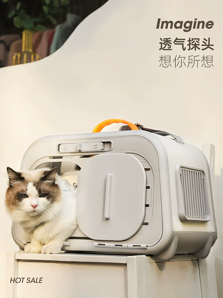 Handheld breathable backpack to go out, high quality box