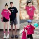 母女母子百搭男女童装 一家三四口短袖 全家服潮 t恤2026夏季 亲子装