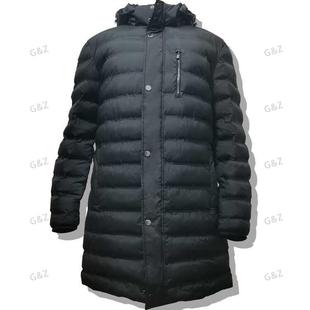 男款棉服  长款棉服  外贸原单 只有2xl 深藏青 尾货 3m棉服