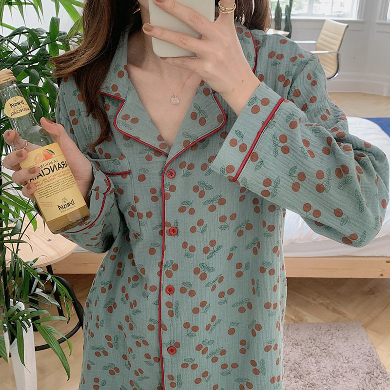 女针织棉亲肤家居服套装