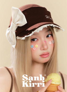 SANB秋冬头巾帽韩系少女配饰