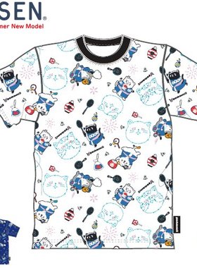 日本代购JP版GOSEN高神羽毛球服男女短袖T恤文化衫成人儿童运动服