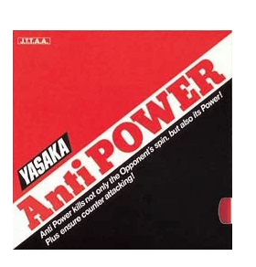 日本原装正品YASAKA亚萨卡ANTI POWER乒乓球拍反胶胶皮防弧套胶