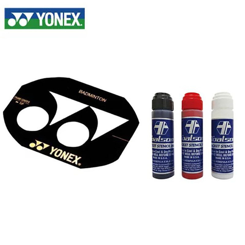 日本YONEX尤尼克斯网球羽毛球拍logo板yy油墨彩色记号笔商标图标
