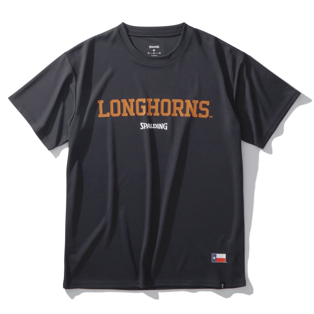 日本Spalding/斯伯丁 T 恤Texas Longhorns Logo 男女速干半袖