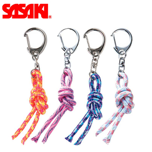 日本代购Sasaki佐佐木艺术体操钥匙扣圈吉祥物绳结运动背包小挂件