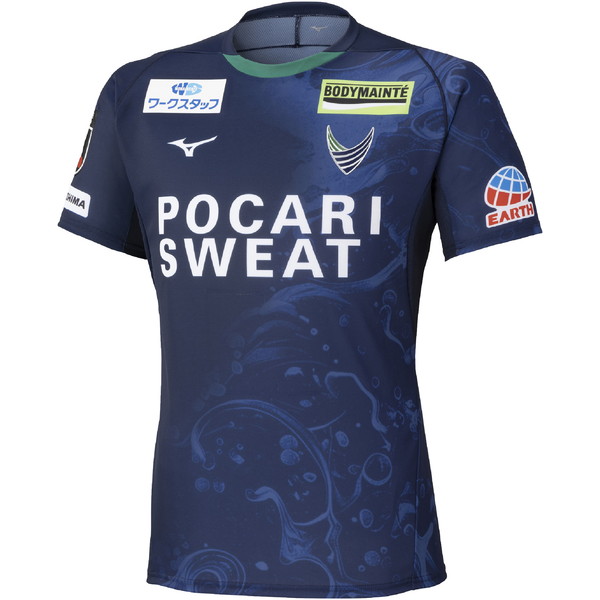 日本Mizuno美津浓足球短袖新款正品主场制服T恤男装女装衬衫训练