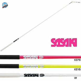 日本代购 Sasaki佐佐木专业儿童艺术体操棍2022新色彩带丝带跳舞棒