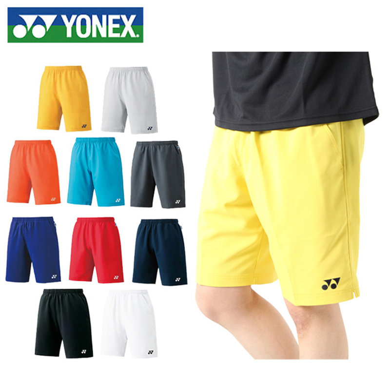 日本YONEX尤尼克斯羽毛球服男女款yy透气速干运动短裤比赛训练服