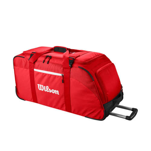 新款 2025WILSON威尔胜旅行包拉杆箱包Super Tour Red Travel Bag