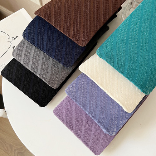 日系复古斜纹菱形格提花连裤袜