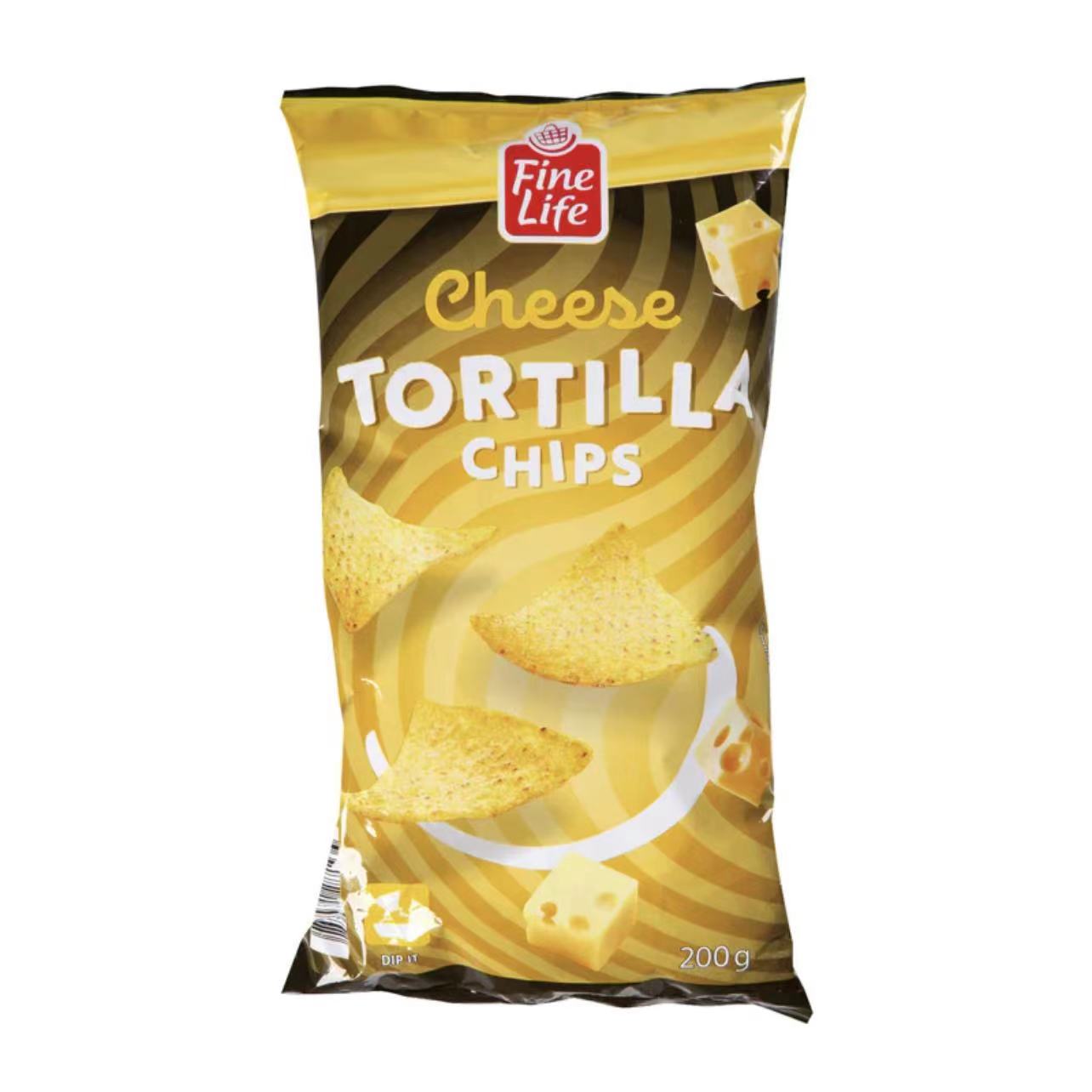 易碎品 麦德龙 荟食 FINE LIFE 玉米片 奶酪味 200g