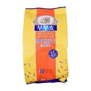 早早麦 即食燕麦片 经典原味 980g