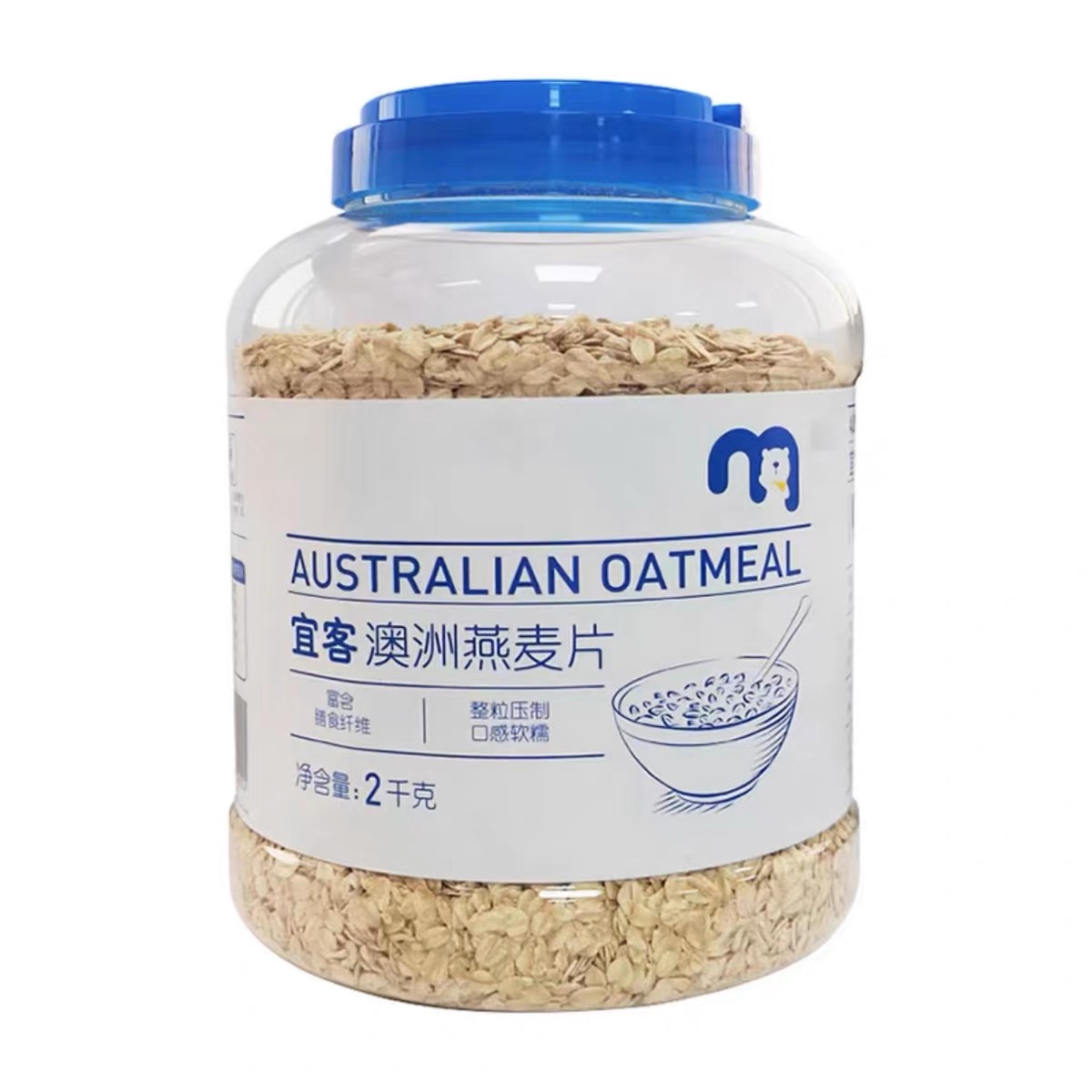 麦德龙宜客aka澳洲燕麦片2kg
