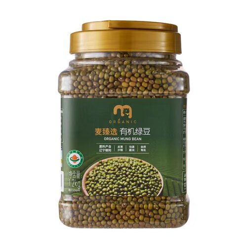 麦德龙麦臻选有机绿豆1.2kg