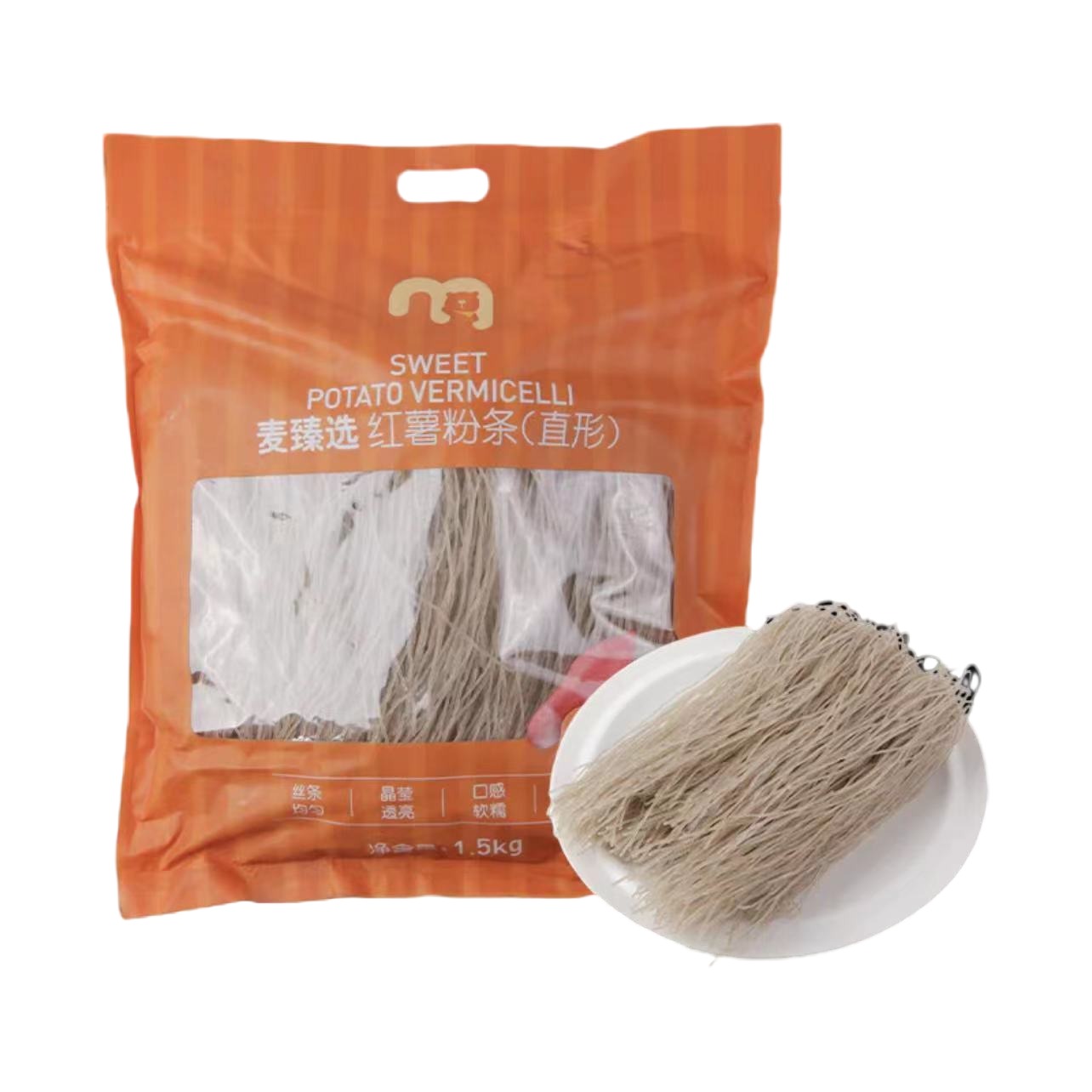 麦德龙麦臻选红薯粉条直形