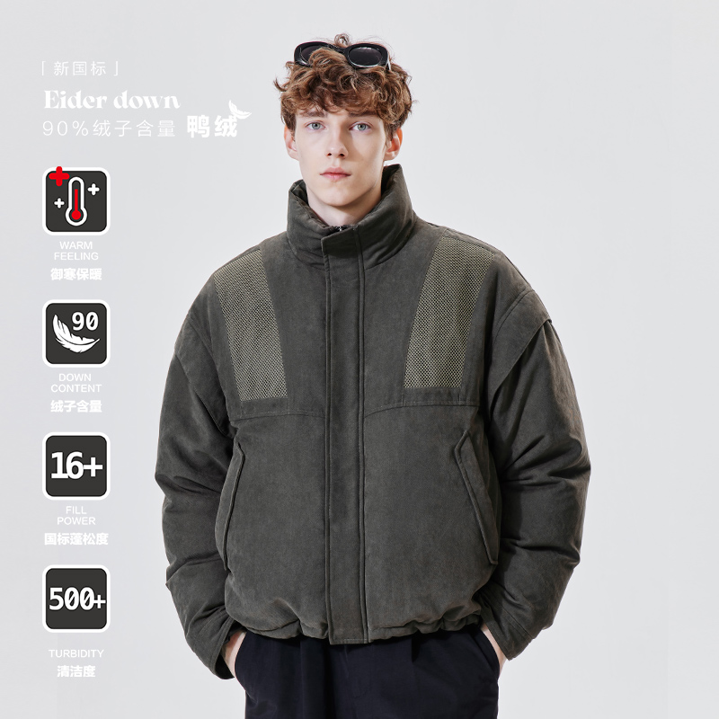 复古梭织羽绒服PSOBrand