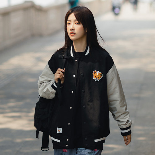 夹克情侣外套棒球服唐九洲同款