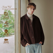 Brand男装 复古宽松长袖 女装 PSO 羊毛款 LM风美式 夹克外套秋季