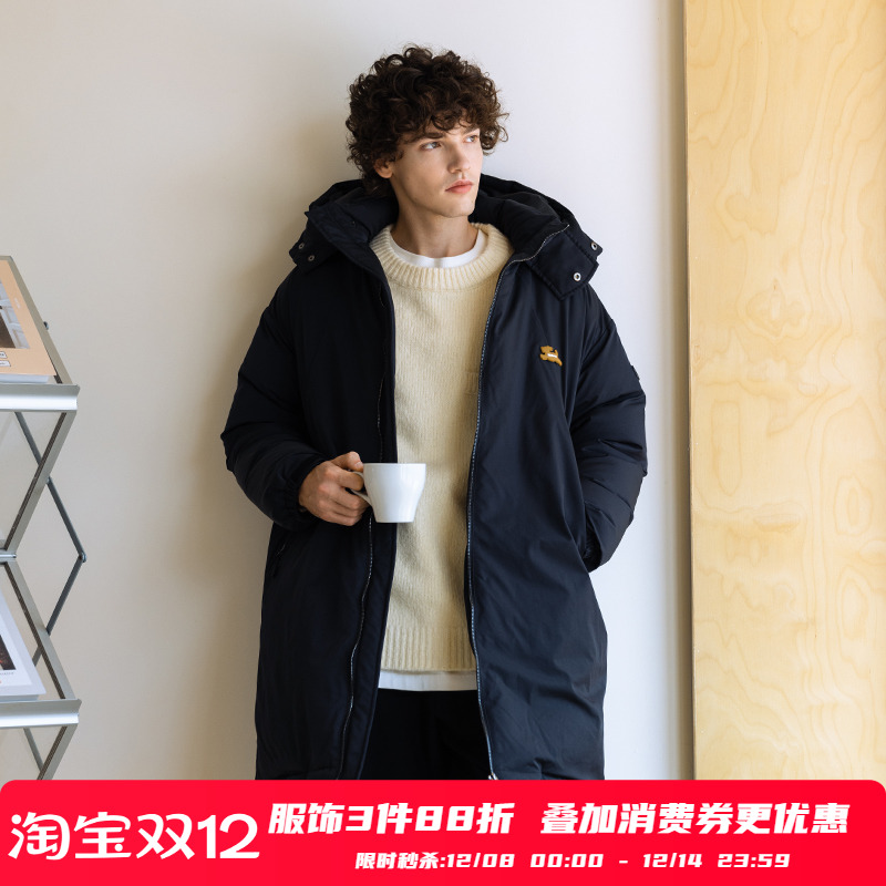 PSOBrand可爱小狗长款羽绒服