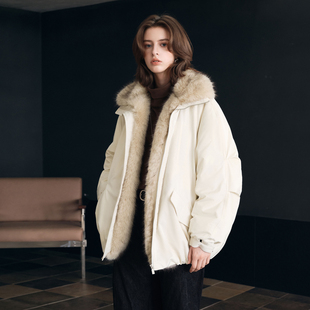90绒美式 女装 毛领羽绒服女款 冬季 保暖潮 PSO 外套情侣装 Brand男装