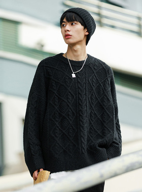 PSO Brand男装女装纯色毛衣慵懒秋冬季保暖针织衫毛线衣打底衫