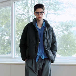 PSO Brand男装女装90绒复古立领羽绒服女款冬季宽松防寒服厚外套