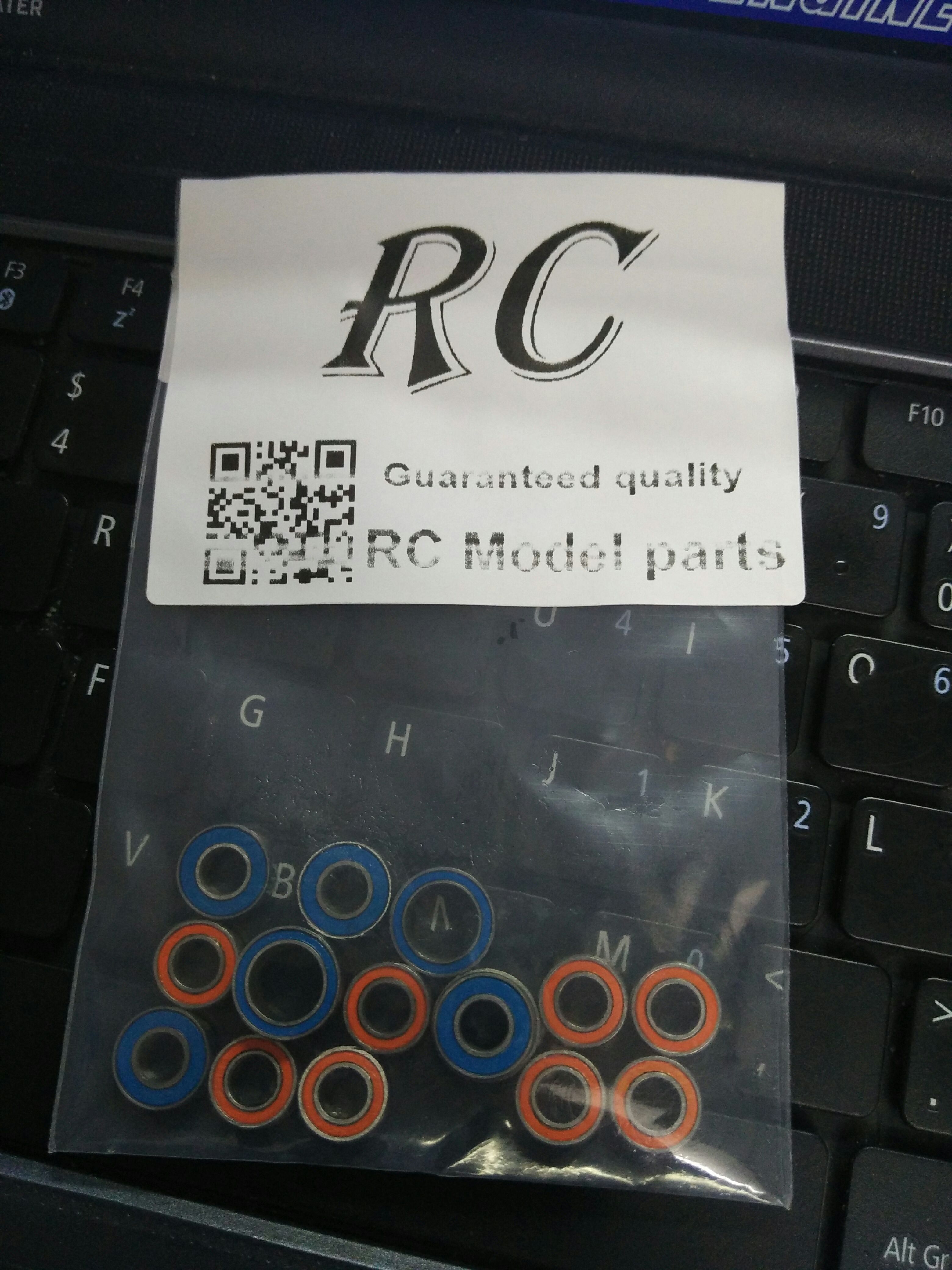 RC配件 TT02配件 全车轴承 TT02轴承套装 for tt02车架图片