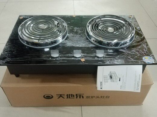 天地乐电灶b33f-111(左平盘2300w,右凹盘2700w)无插头