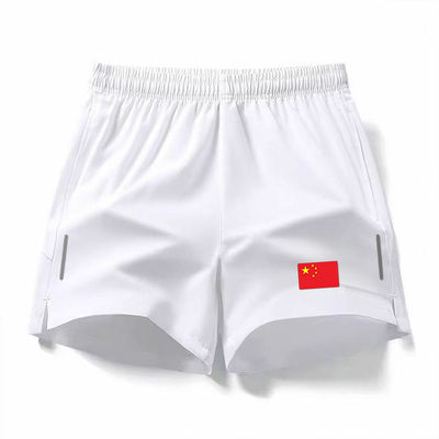 中国羽毛球服男女运动短裤夏季冰丝速干三分裤网球乒乓球训练装备