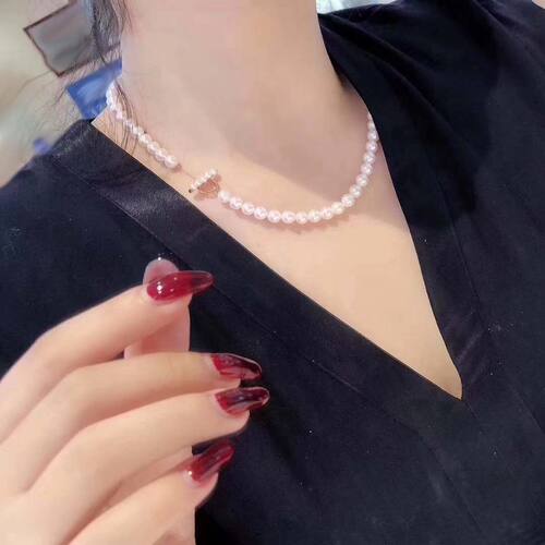 DIY配件 镀银OT扣含尾链搭扣 银扣 手链扣 项链扣 珍珠扣 两用扣
