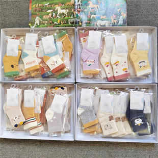 新生婴儿袜A类 小博士棉袜婴儿袜子可爱春秋冬宝宝棉袜0-5岁