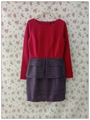 专柜品牌清仓 气质优雅显瘦长袖 裙子2020秋冬连衣裙15B18