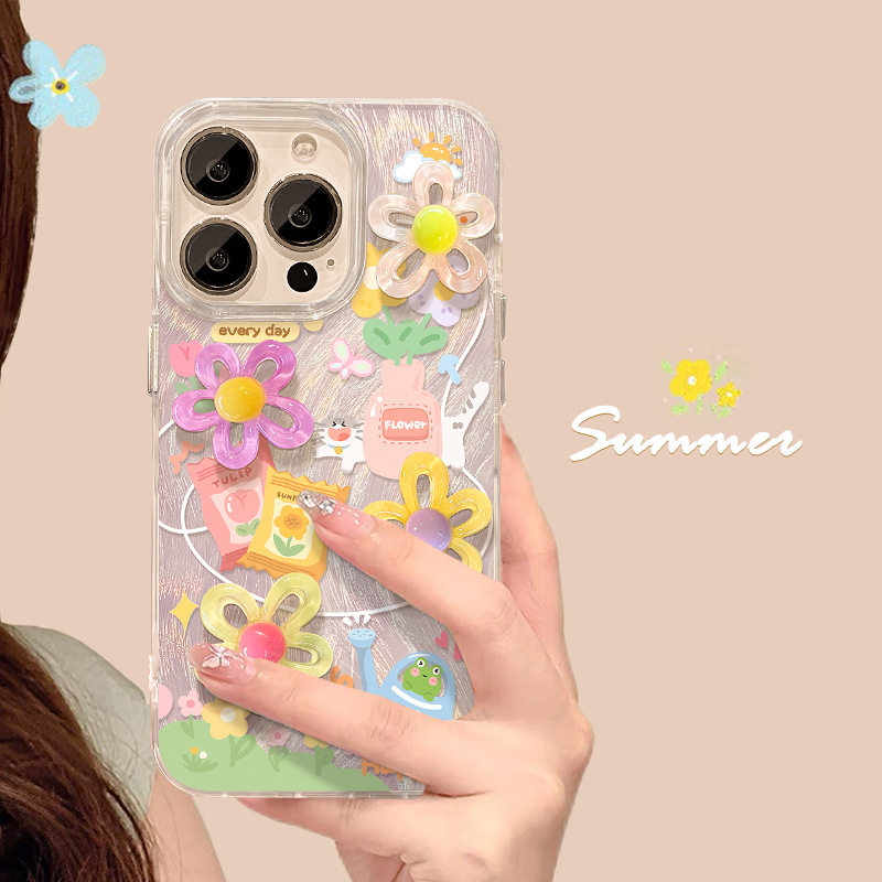 适用苹果15手机壳iphone14彩色