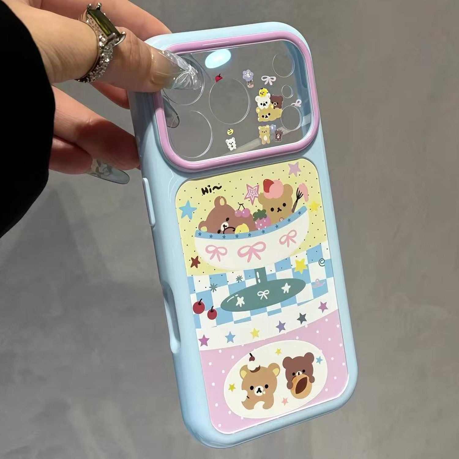 花花米菲适用苹果17promax手机壳iphone16pro巨好看15plus可爱air