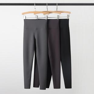 和美自发热暖绒裤冬季紧身时尚加厚保暖显瘦打底裤收腹加绒鲨鱼裤