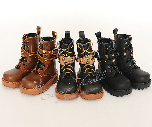 bjd娃鞋鞋子大叔3分4分短靴靴子