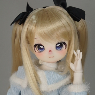 kimdoll 桃碎碎桂圆圆芒狗橘&枳3分4分bjd娃娃二次元搪胶单头素头