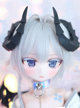 Angel Whisper bjd头饰 mdd熊妹恶魔角bjd配件 全尺寸 寄售