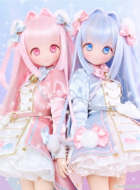 AZONE 3分娃娃 艾莉丝收集 小型 粉色蓝色AOD522-HMB三万院长预售