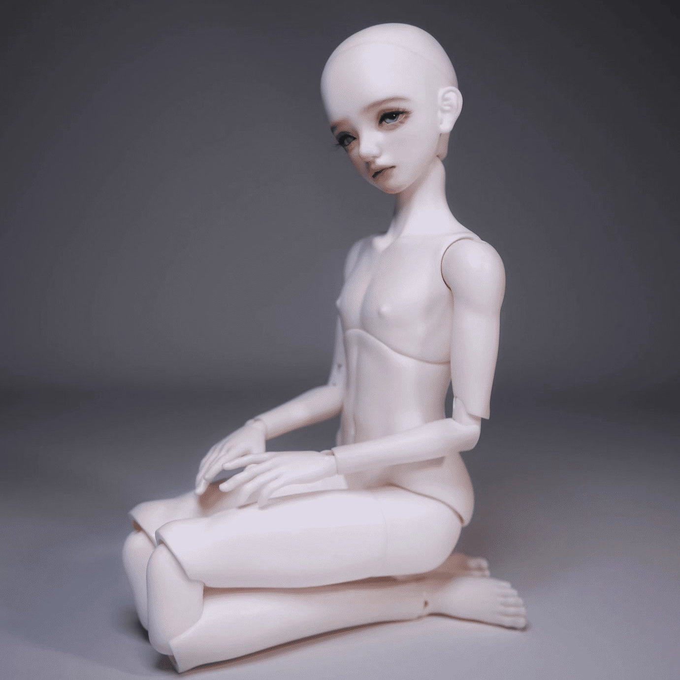 上海仓现货 芋泥自制 BJD娃娃四分男娃素体4分清酒体三万院长