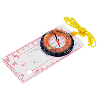 户外定向越野多功能指南针运动测距罗盘荧光刻度尺指北针DC45-5C
