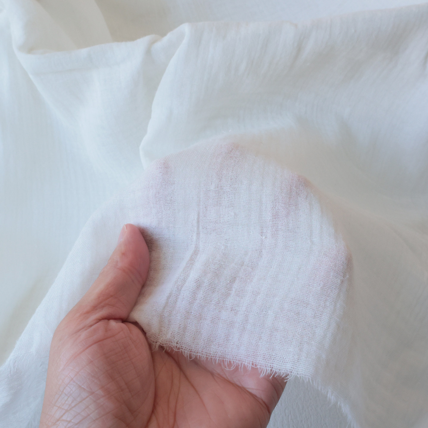 纯棉双层纱布料睡衣连衣裙婴儿宝宝月子居家服手工做衣服面料图片
