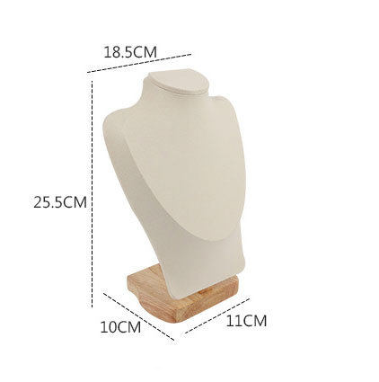 초상화 목 목걸이 디스플레이 스탠드 쥬얼리 카운터 스톨 모델 목 펜던트 선반 디스플레이 행거 쥬얼리 랙