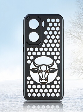 适用iqoo neo11/10pro散热手机壳neo9/9pro国潮生肖neo7/8pro透气降温neo5镂空洞iqo13/15超薄z7/z7x软壳z10x