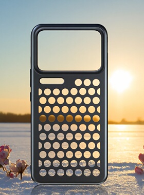 适用小米17散热手机壳17pro镂空透气mi12/13/14超薄17promax全包13ultra潮款15至尊14pro孔洞降温civi3软壳15