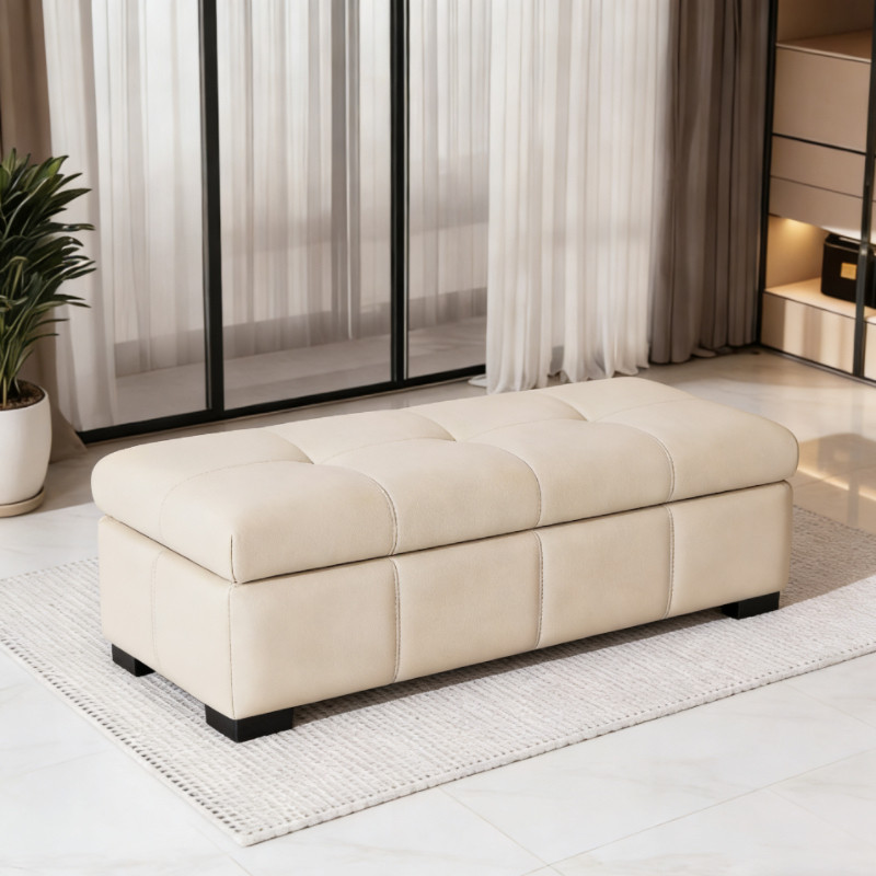 意式换鞋凳家用服装店试衣间长方形长条床尾储物收纳沙发凳子可坐,收纳整理,收纳凳,淘宝优惠券,粉丝福利购,淘宝优惠卷