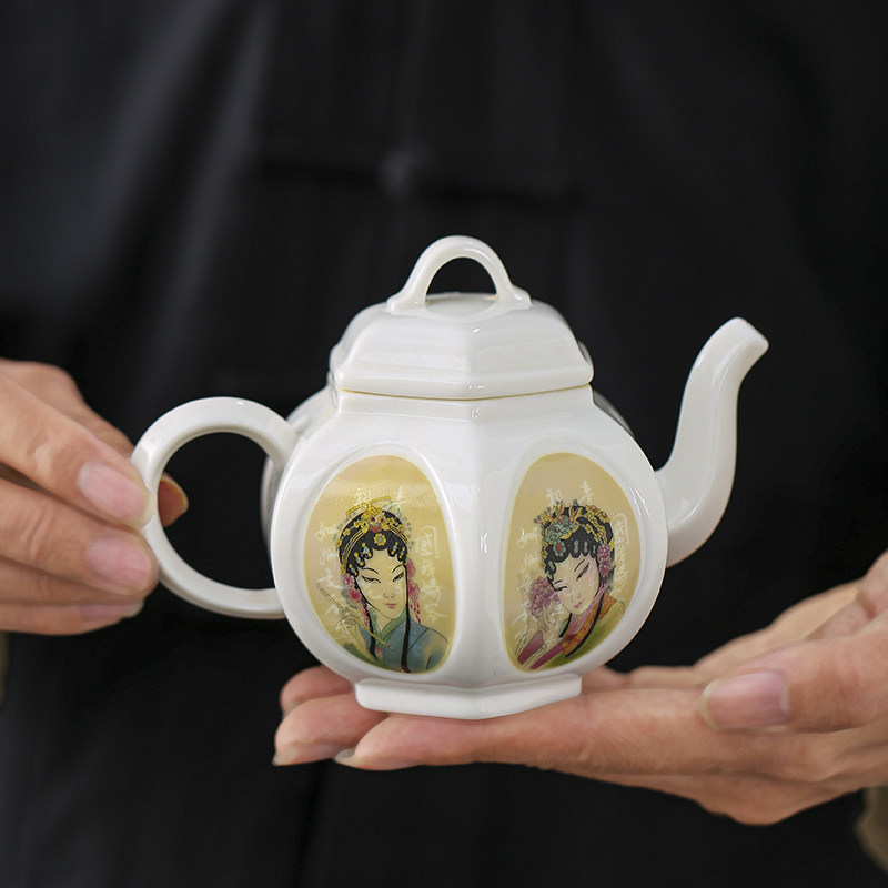 羊脂玉茶壶茶壶青己工厂直营