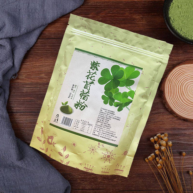 大菜园紫花苜蓿粉苜蓿粉食用代餐冲饮食品级新鲜优质原厂正品袋装