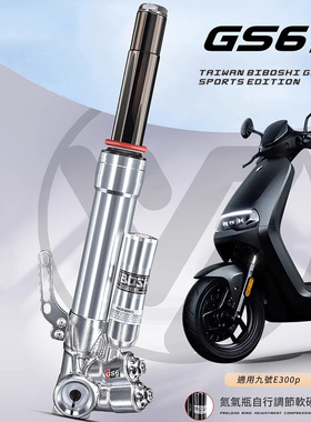比博士前减震GS6pro九号E200Pmk2 E125 M95c NS125LA小牛N1S避震